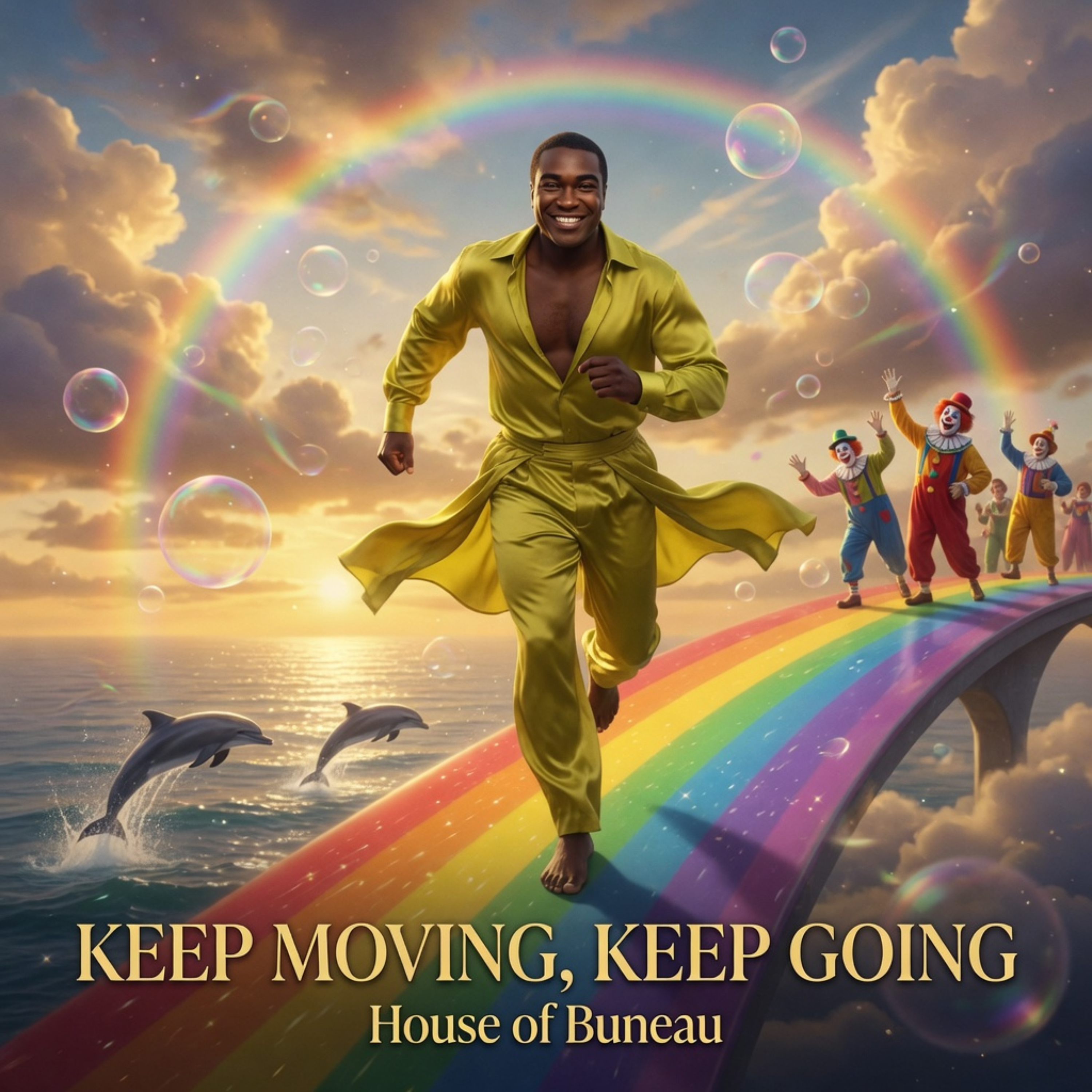 Keep Moving, Keep Going Press Image — House of Buneau
